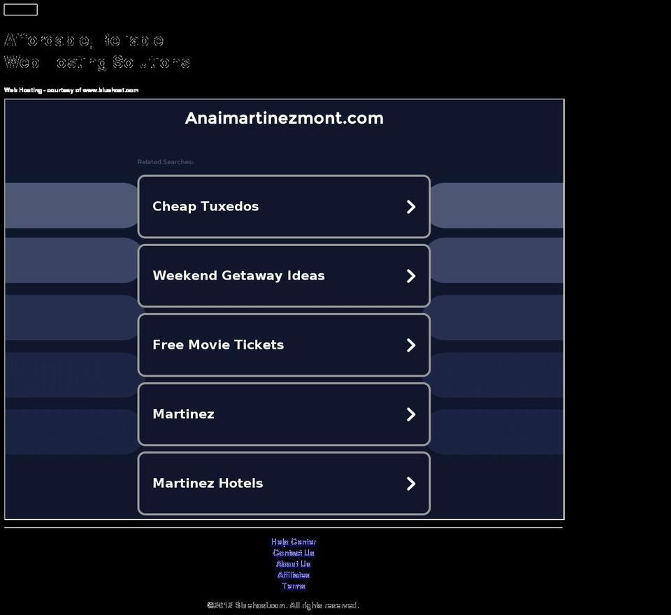 anaimartinezmont.com — Shopify storefront screenshot