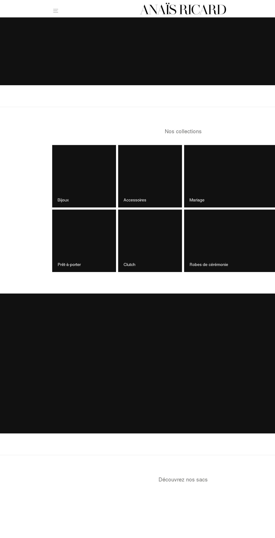 anaisricard.com shopify website screenshot