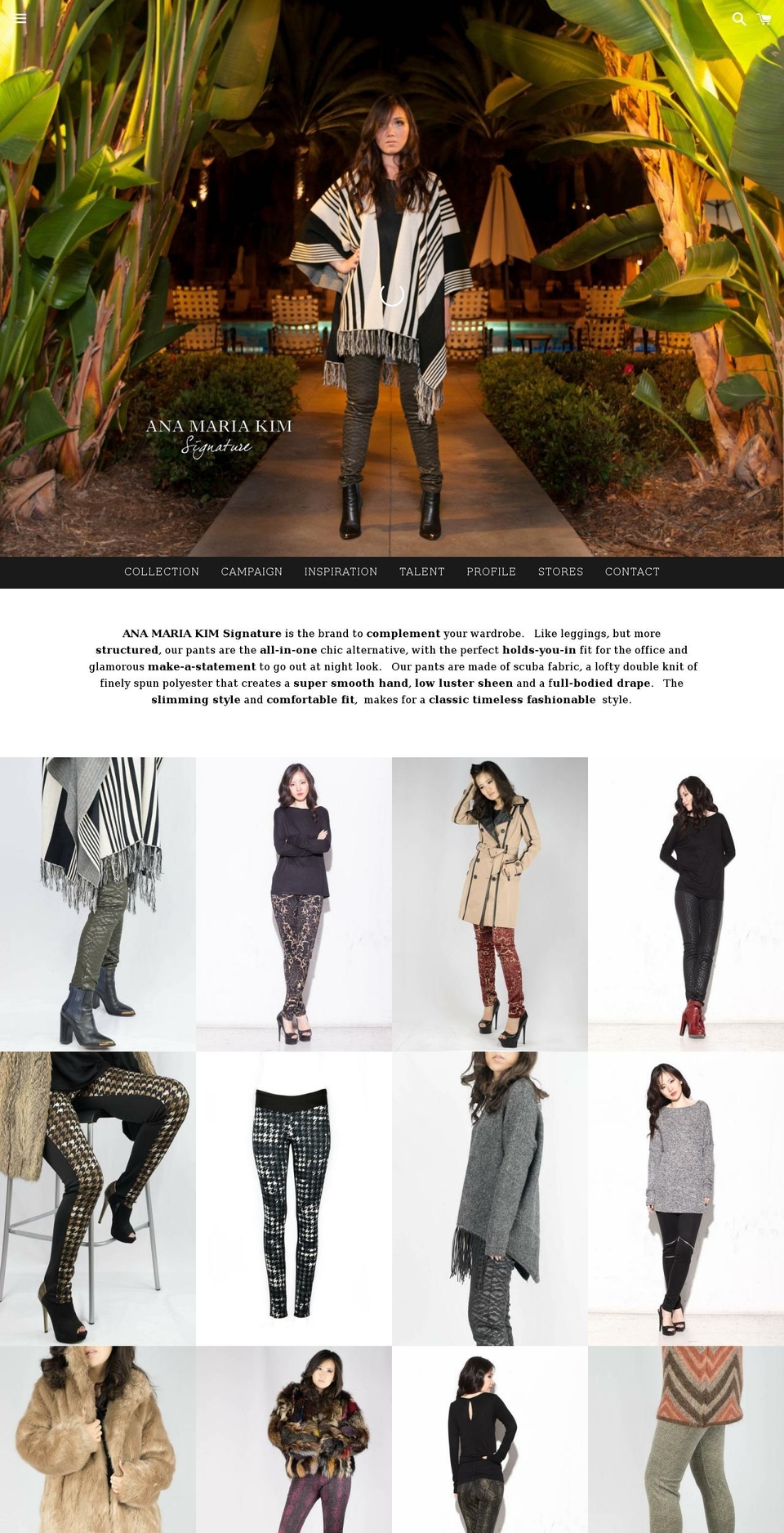 anamariakim.com shopify website screenshot