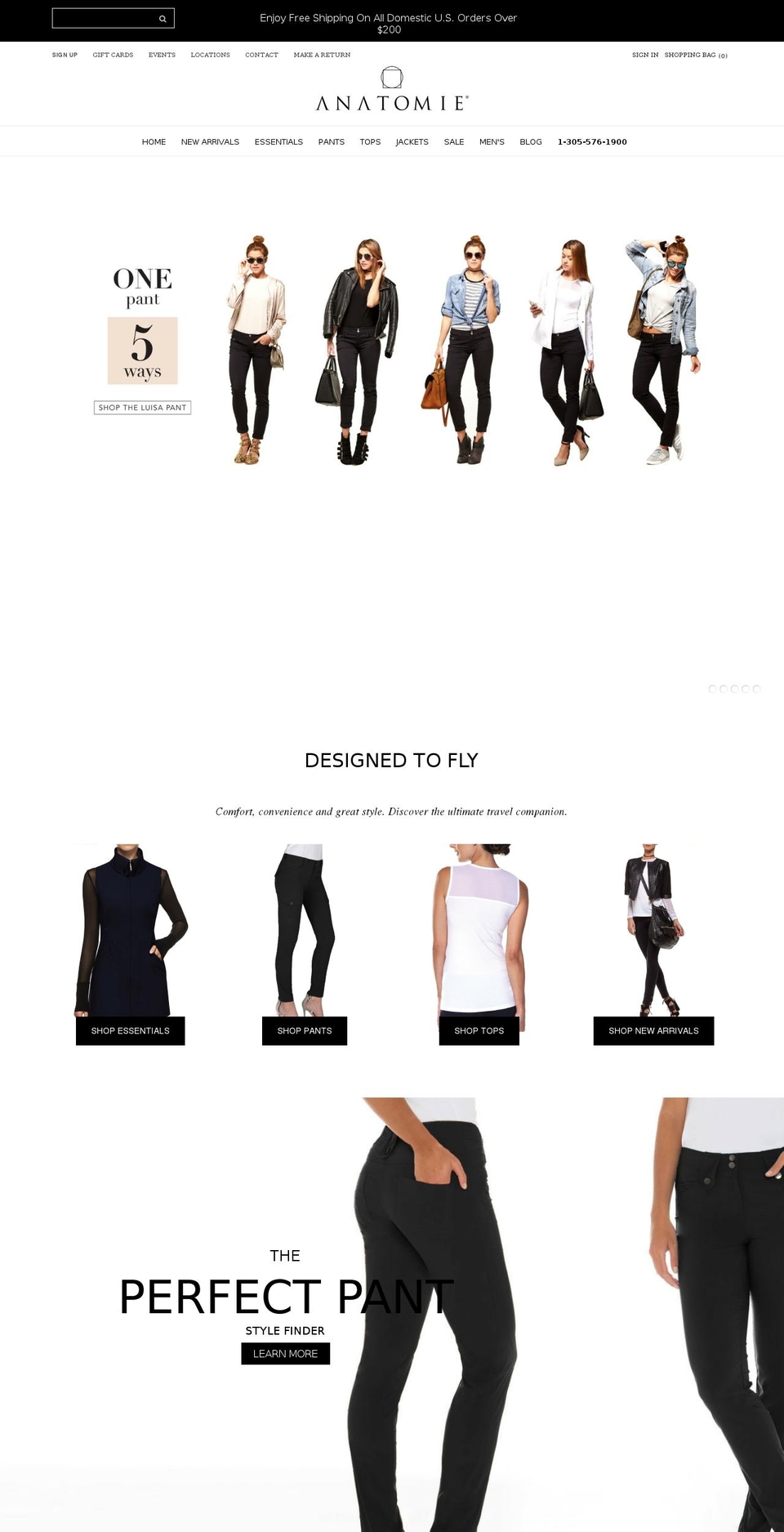 anatomie.com shopify website screenshot