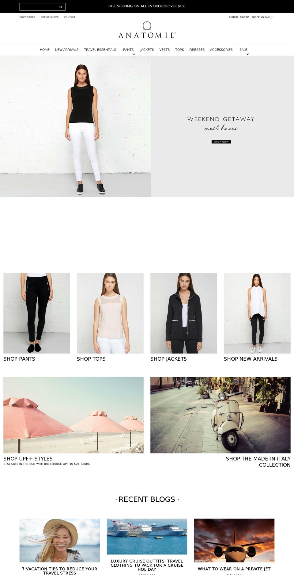 anatomiestyle.com shopify website screenshot