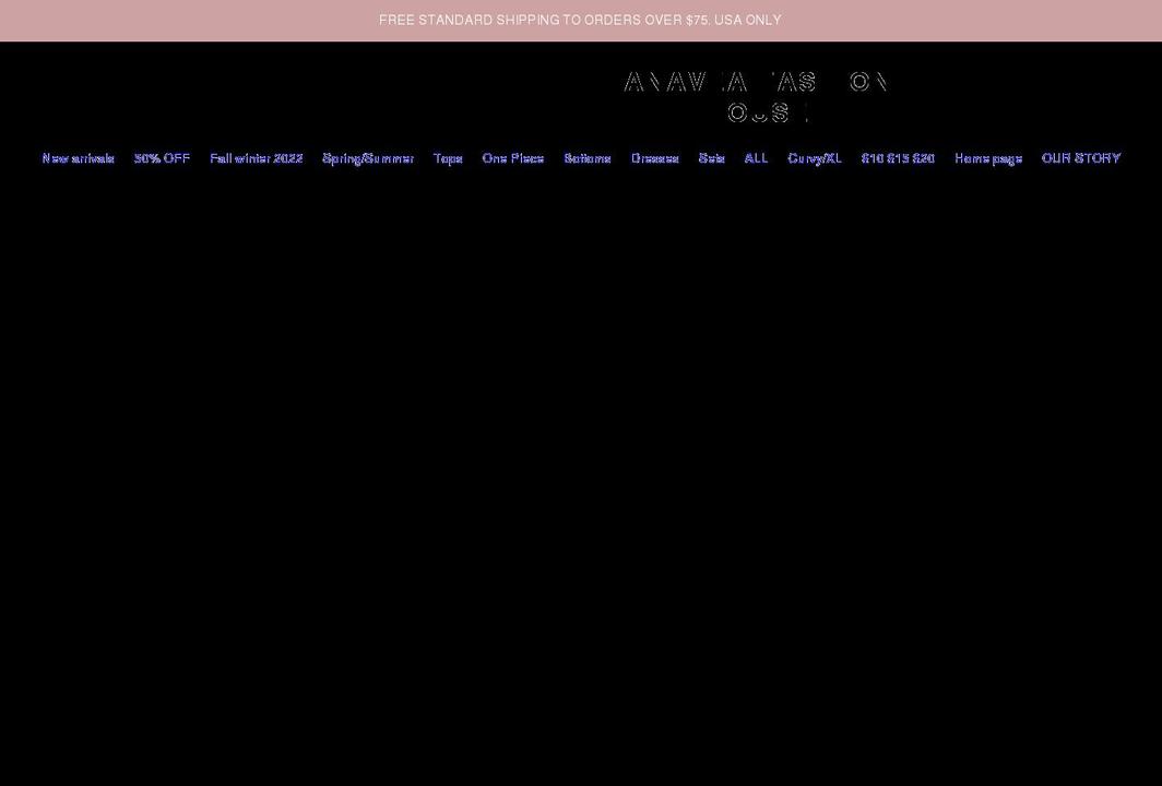 anaveafashionhouse.com shopify website screenshot