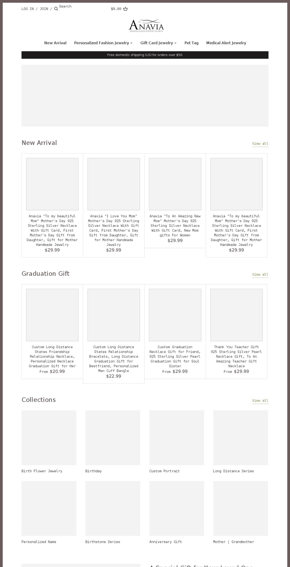 anavia.com shopify website screenshot