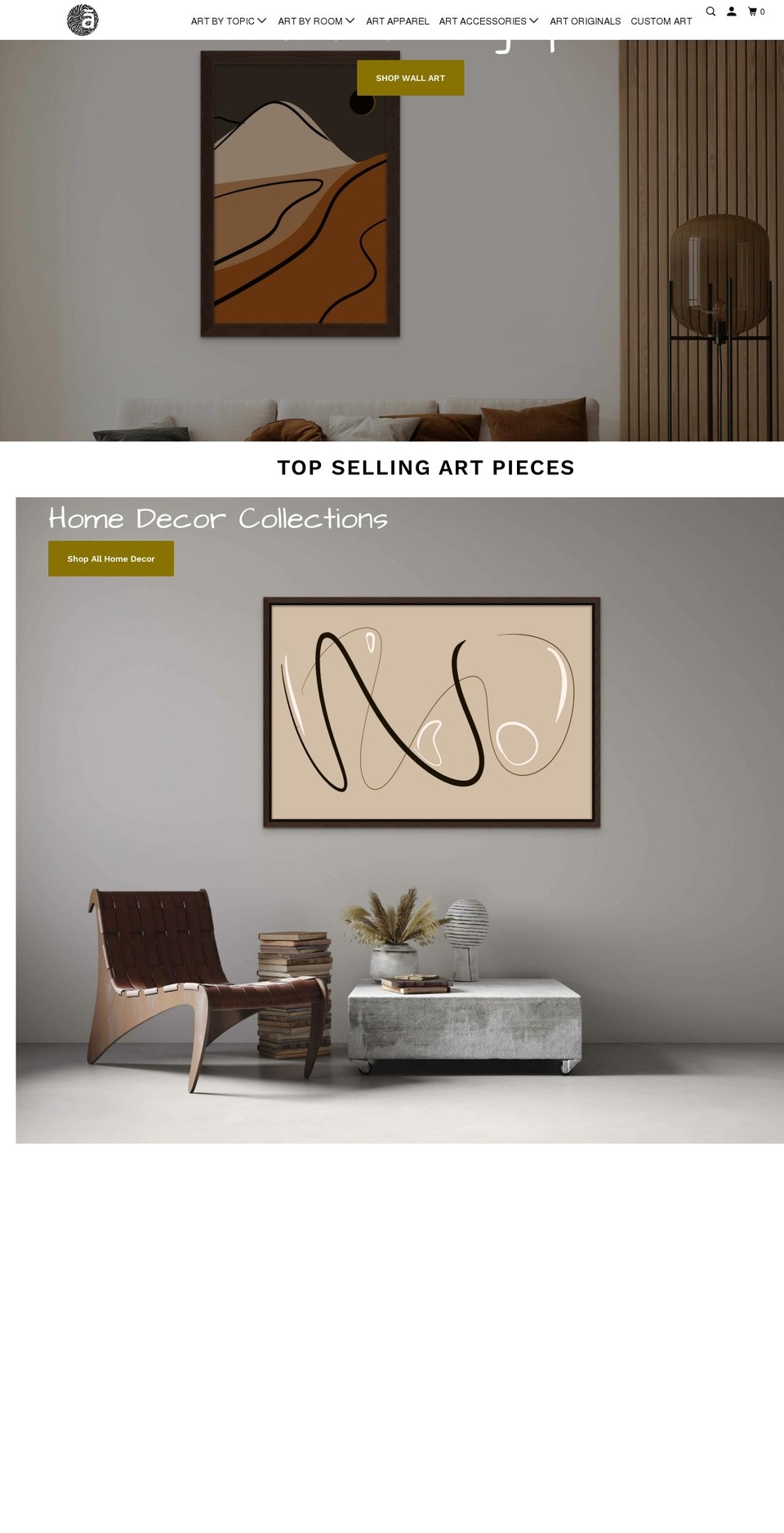 anayaarts.ca shopify website screenshot