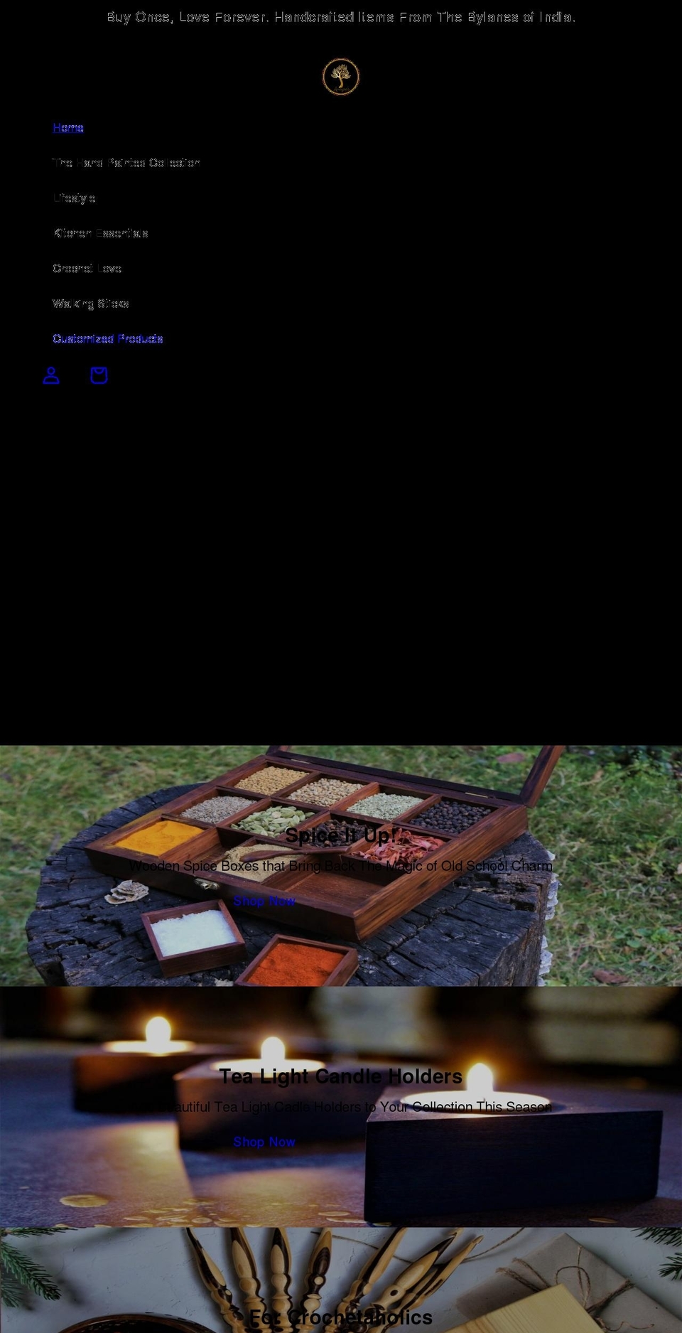 anayras.com — Shopify storefront screenshot