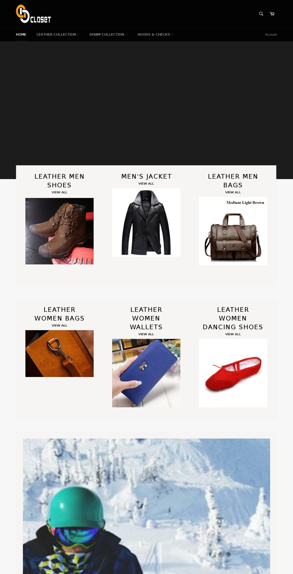 anbcorporation.com — Shopify storefront screenshot