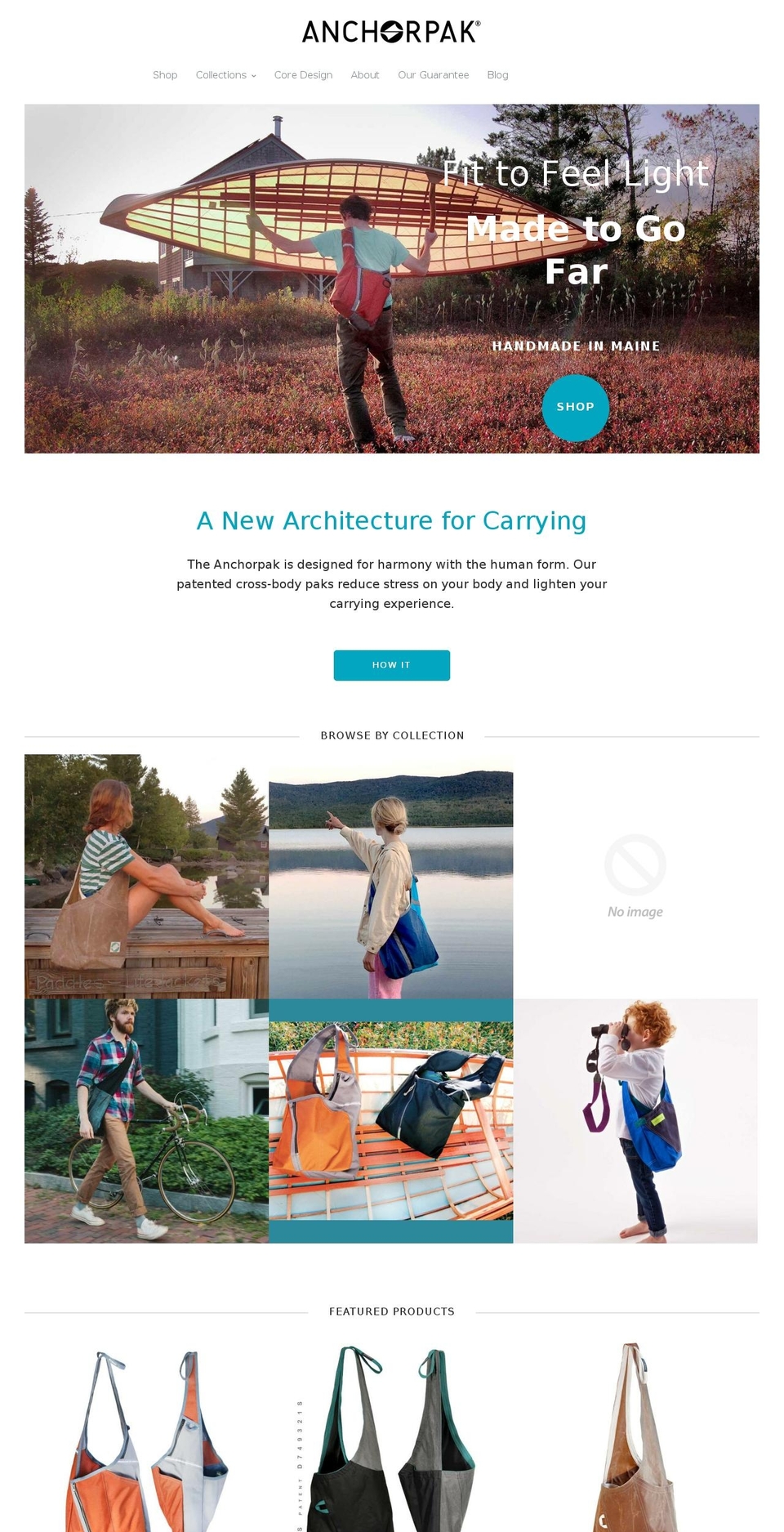 anchor-pack.com — Shopify storefront screenshot