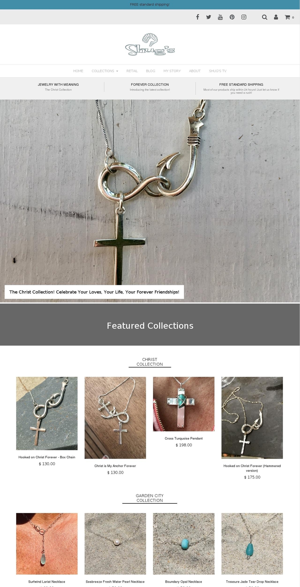 anchoredtochristforever.com shopify website screenshot