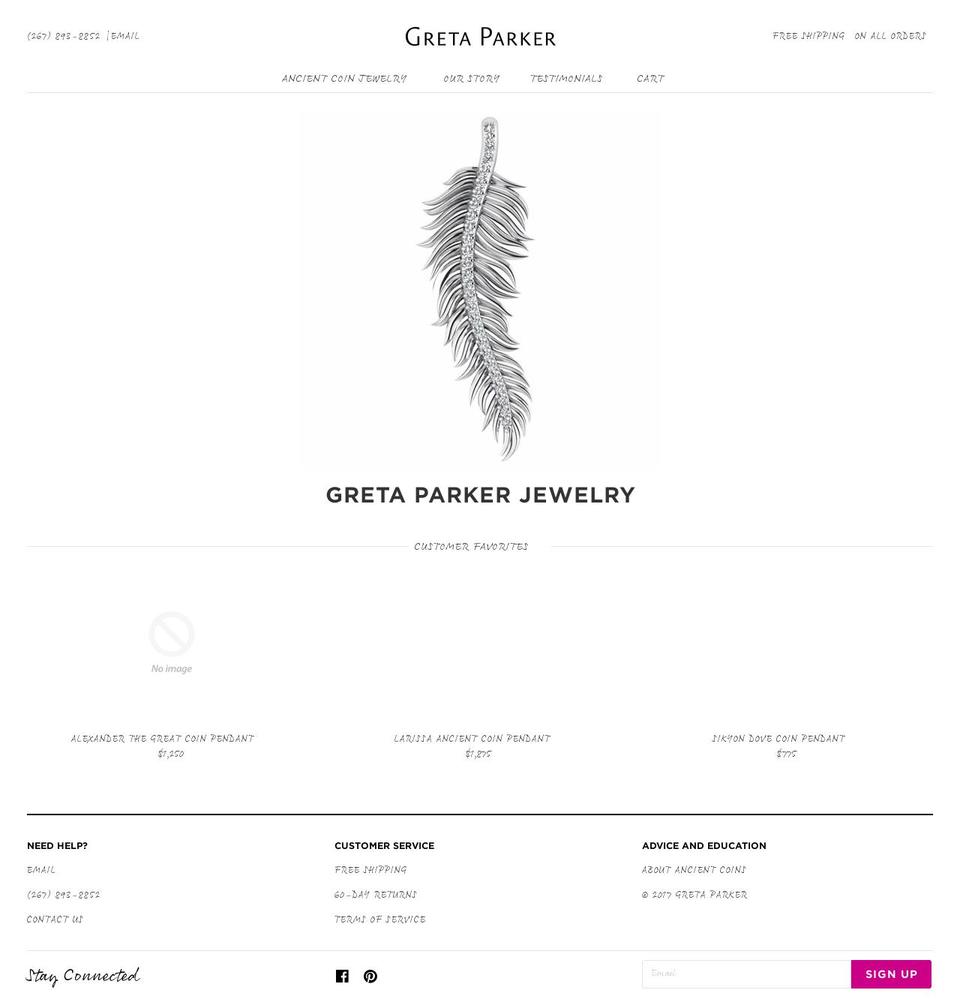 ancientassets.com shopify website screenshot