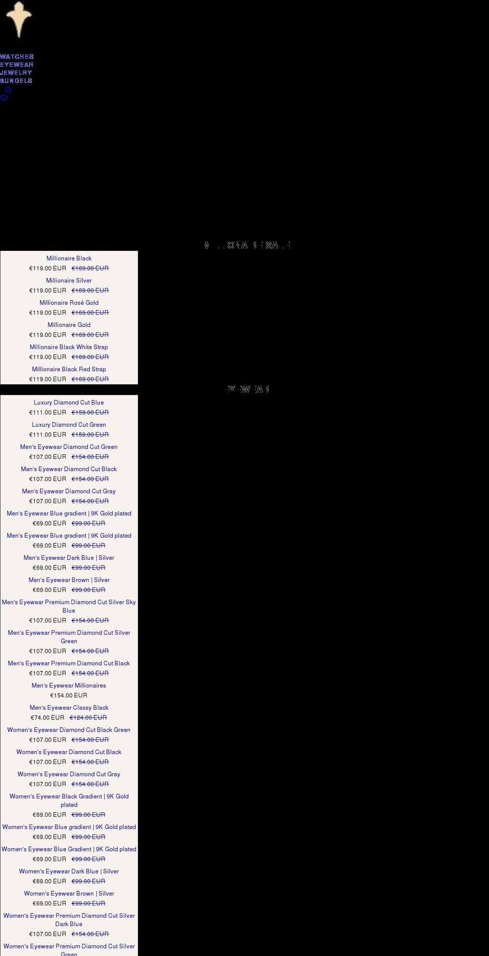 andantesfashionandhairboutique.com shopify website screenshot