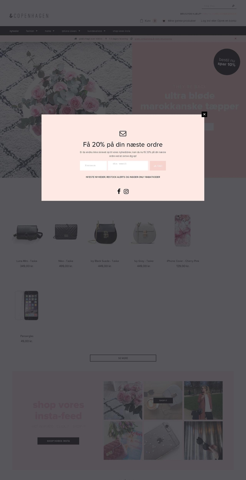 andcopenhagen.com shopify website screenshot