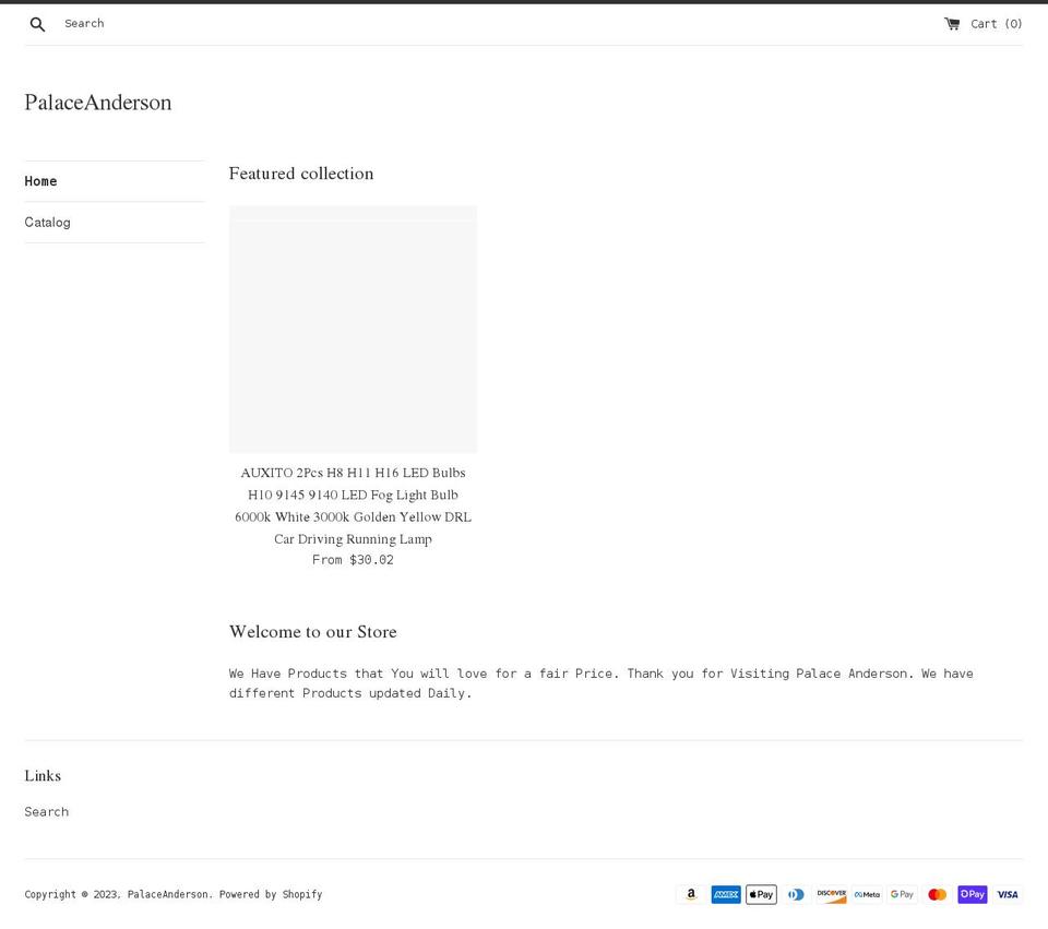 andersonmobilesolution.com shopify website screenshot