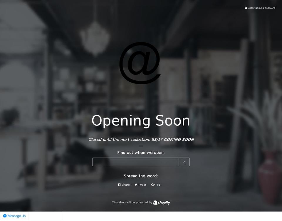 andonies.com shopify website screenshot