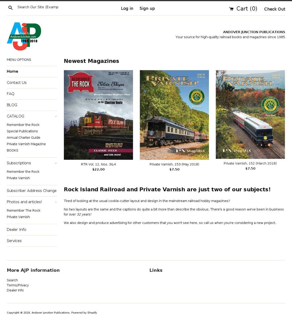 andoverjunction.com — top Shopify store