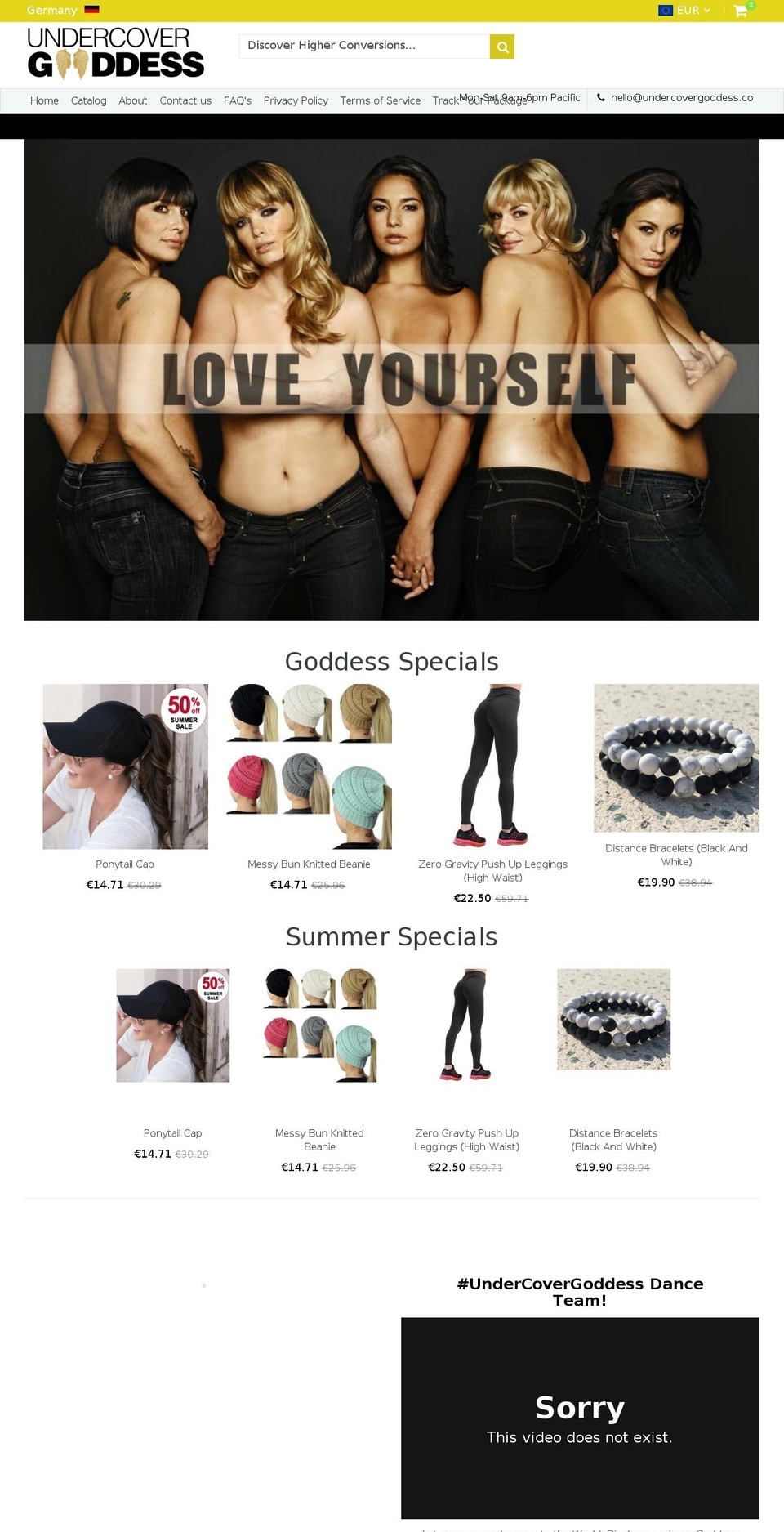 andravy.com — Shopify storefront screenshot
