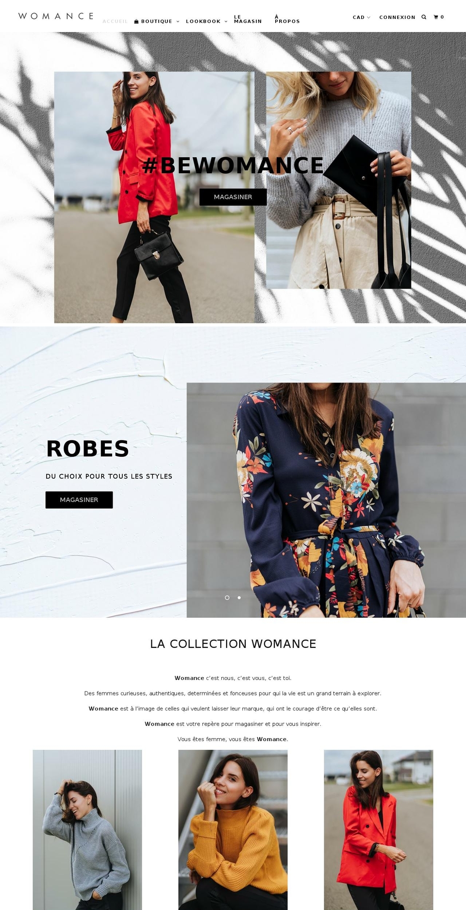 andreannemarquis.com — Shopify storefront screenshot