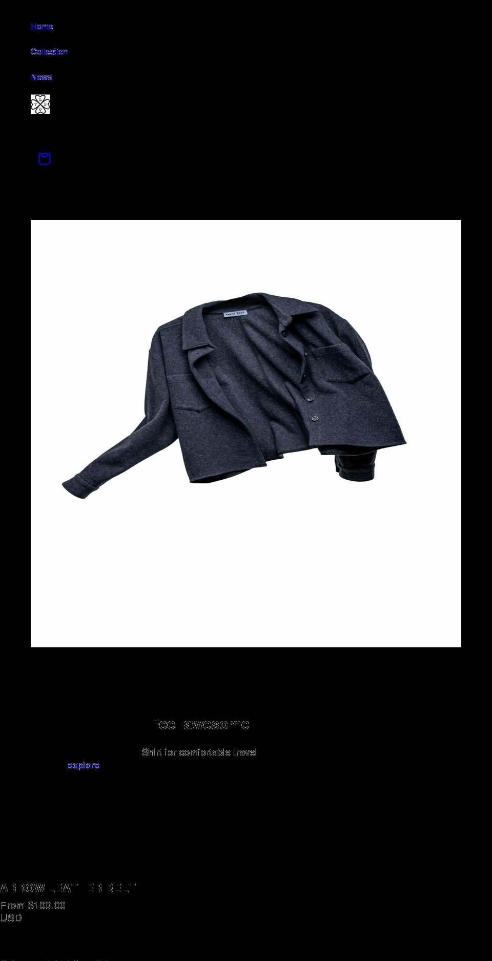 andrepekh.com shopify website screenshot