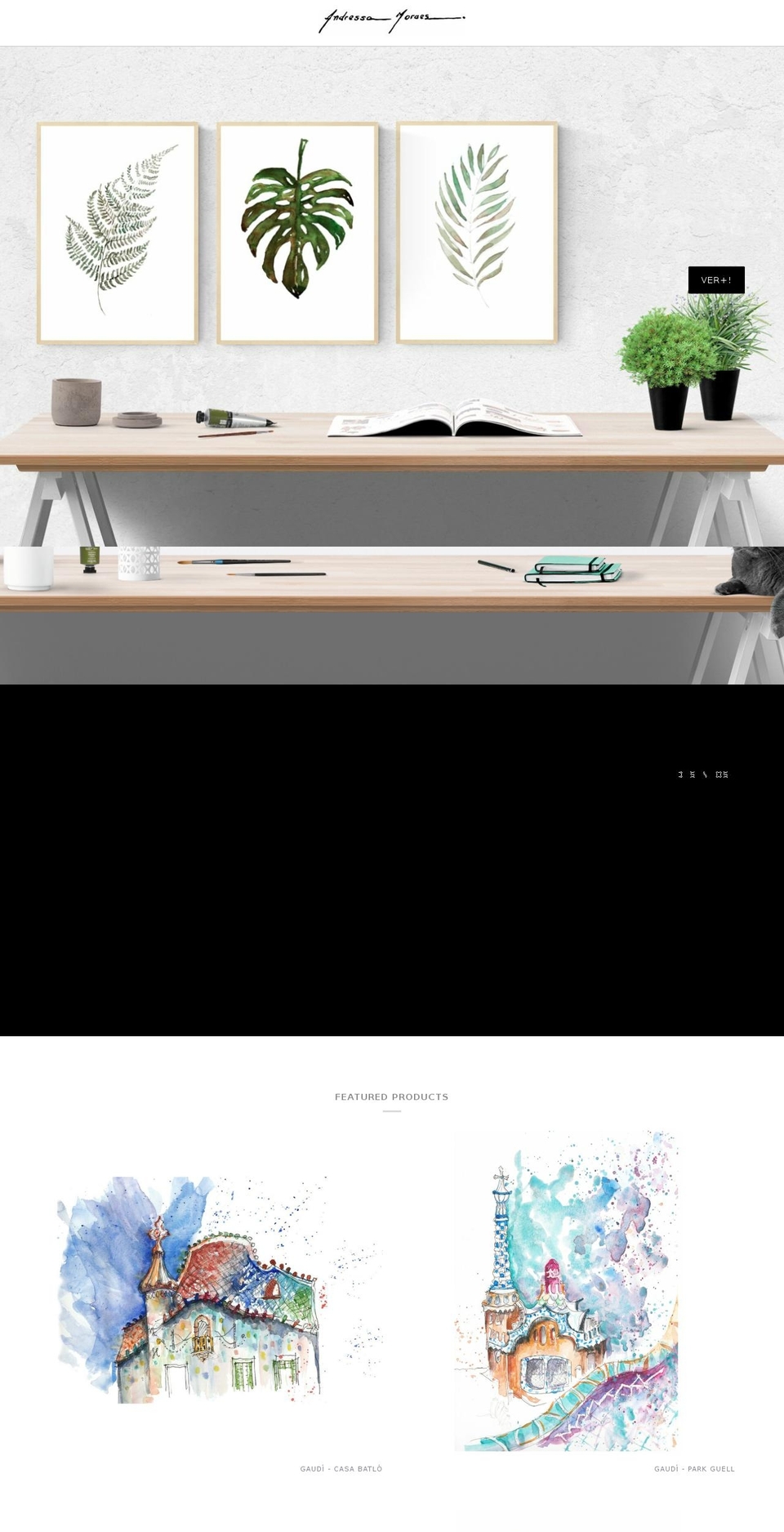 andressamoraesart.com — Shopify storefront screenshot