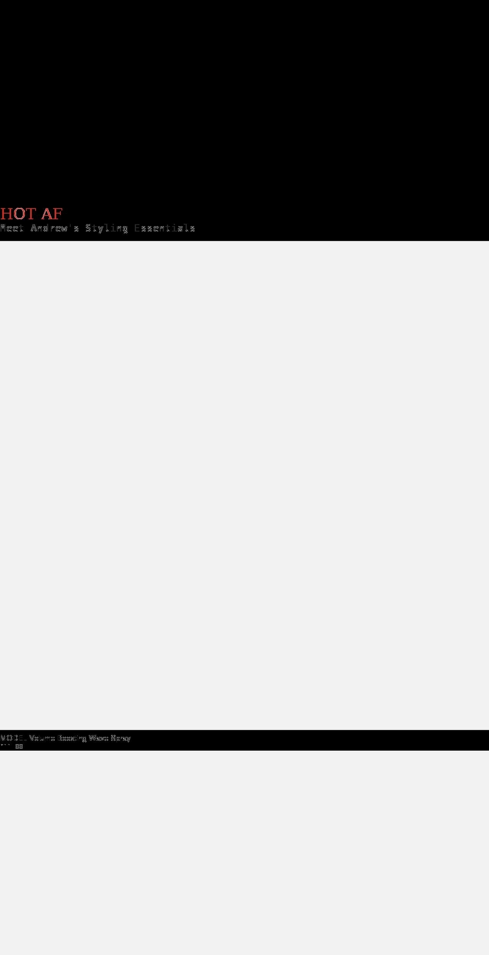 andrewfitzsimons.com shopify website screenshot