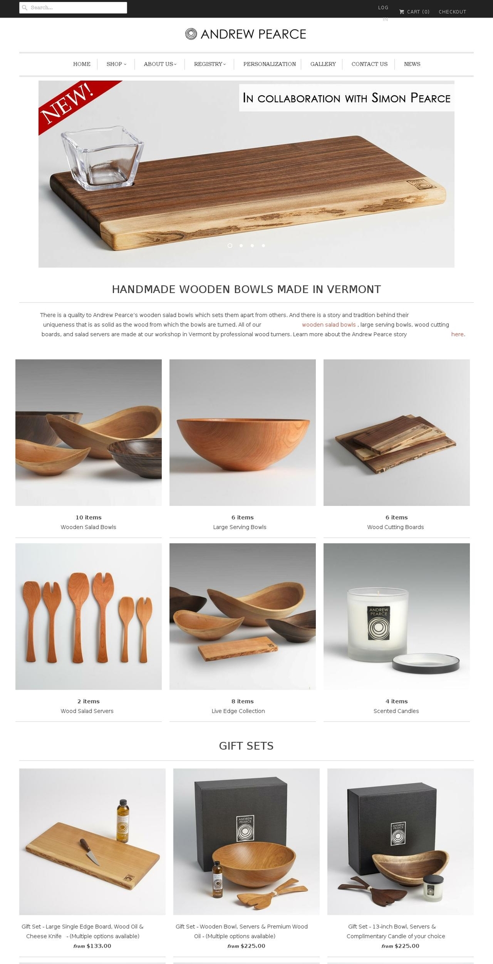 Capital Shopify theme site example andrewpearcebowls.com
