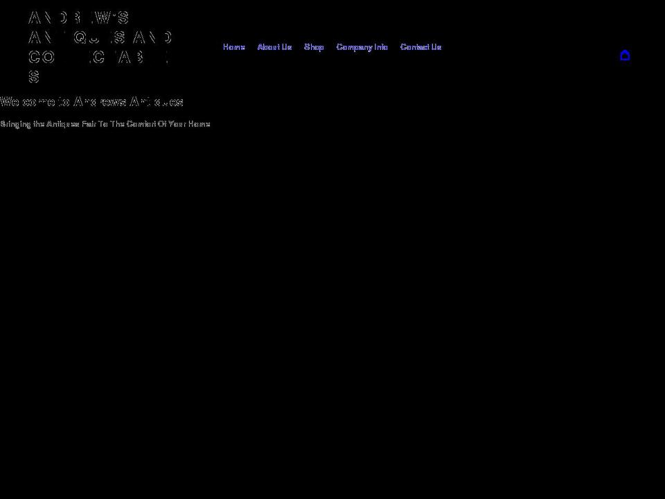 andrewsantiques.com shopify website screenshot