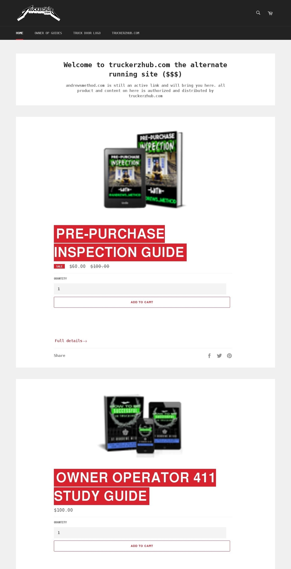 andrewsmethod.com shopify website screenshot