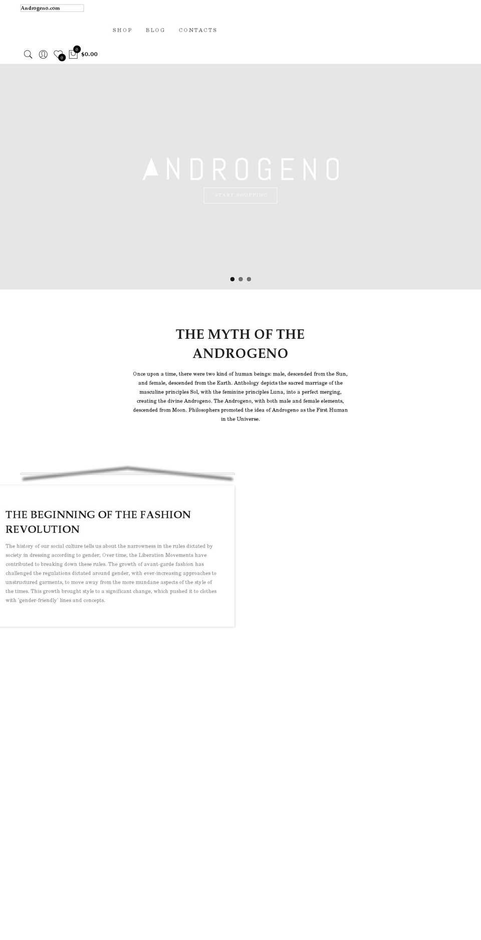 Gecko--- Shopify theme site example androgeno.com