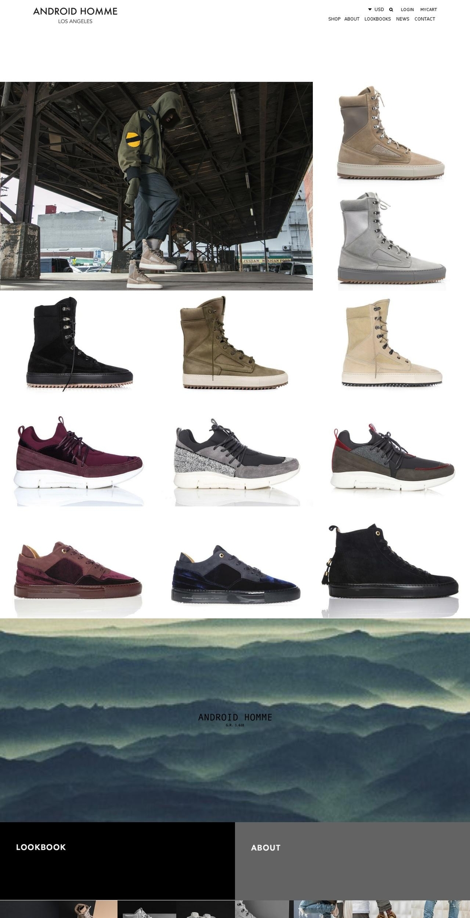 androidhomme.com shopify website screenshot