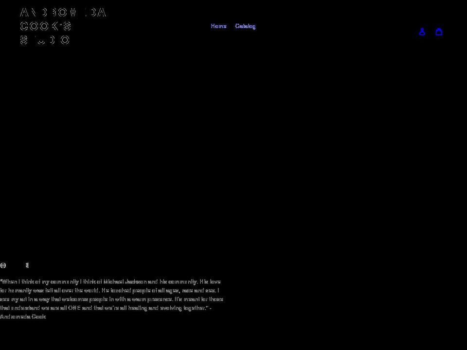andromedacookstudio.com shopify website screenshot