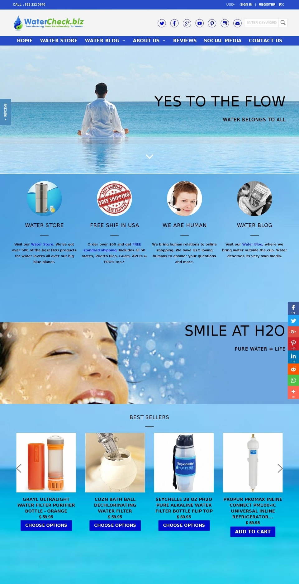 andsoitflows.com shopify website screenshot