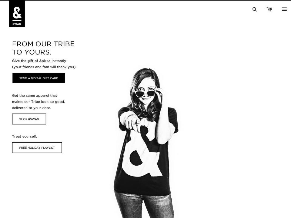 andswag.com shopify website screenshot