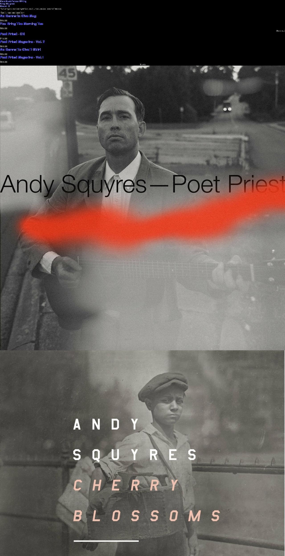 andysquyres.com shopify website screenshot