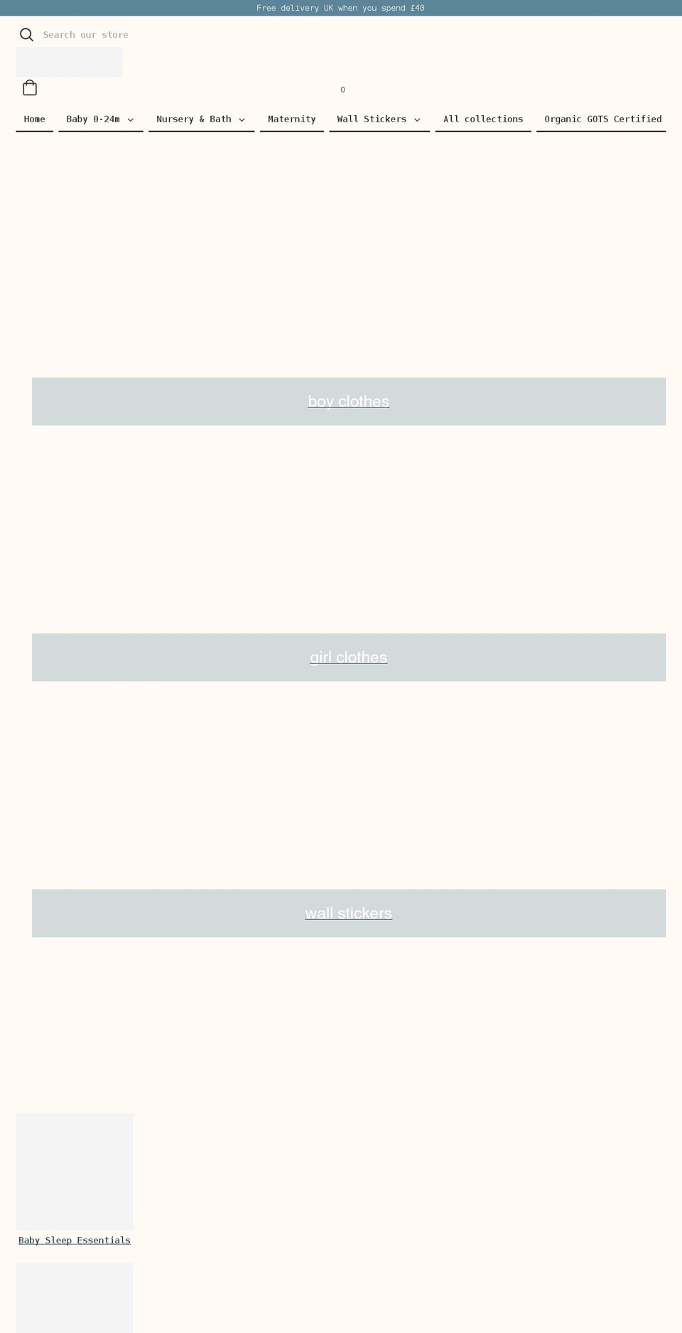 andywawa.co.uk shopify website screenshot