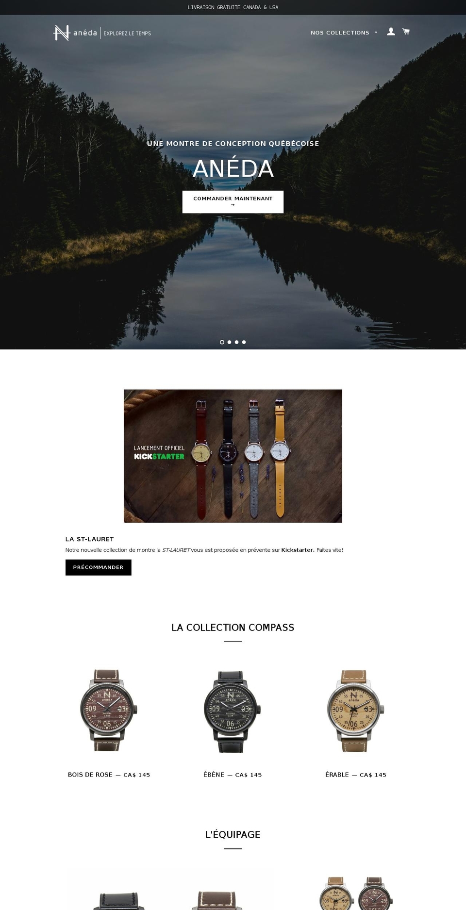 anedatime.com — Shopify storefront screenshot