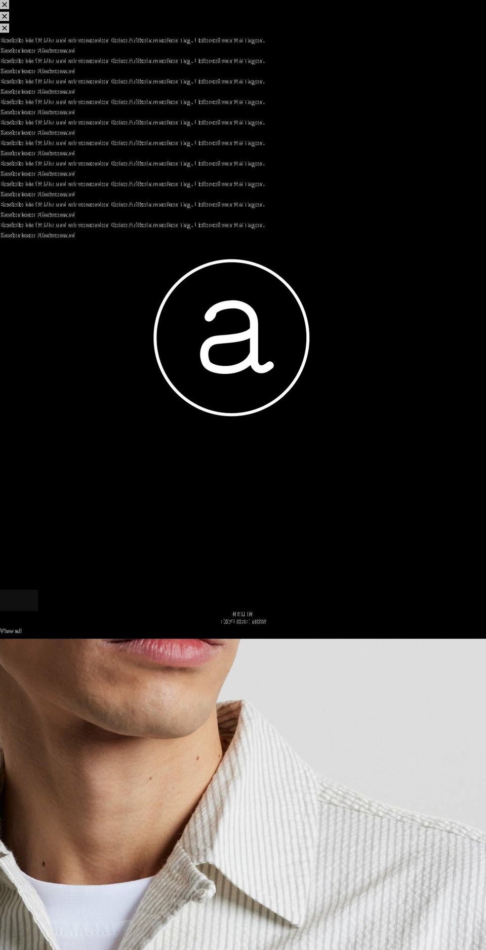 anerkjendt.de shopify website screenshot