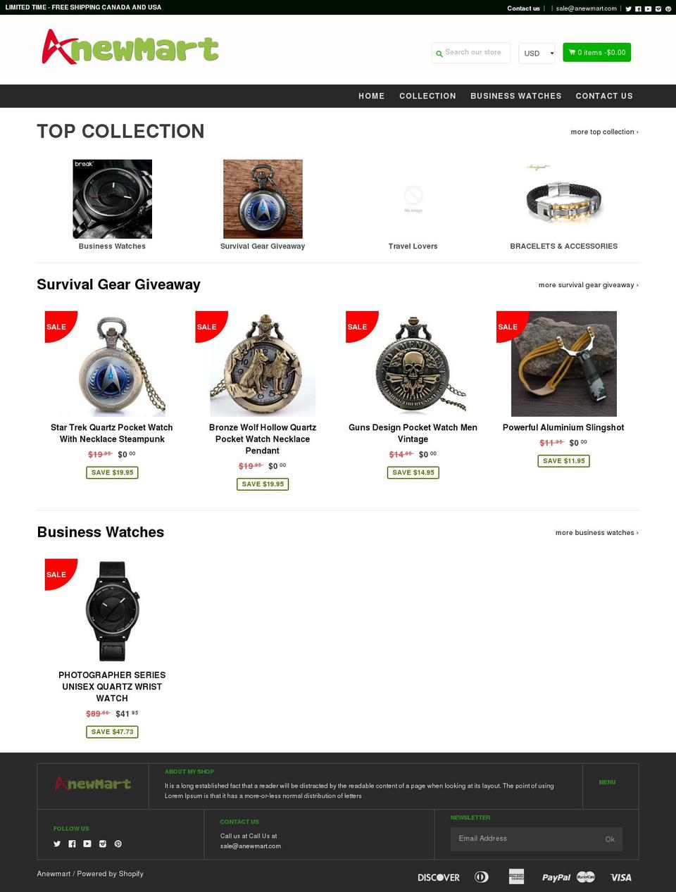 shopifybooster1-7-2 Shopify theme site example anewmart.com