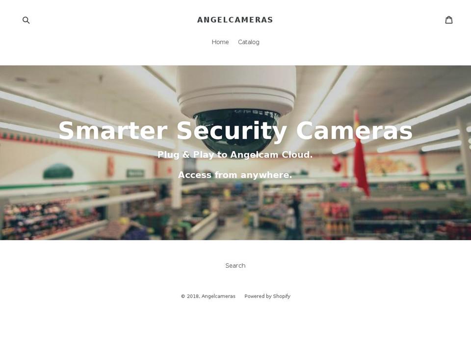 angelcameras.com — Shopify storefront screenshot