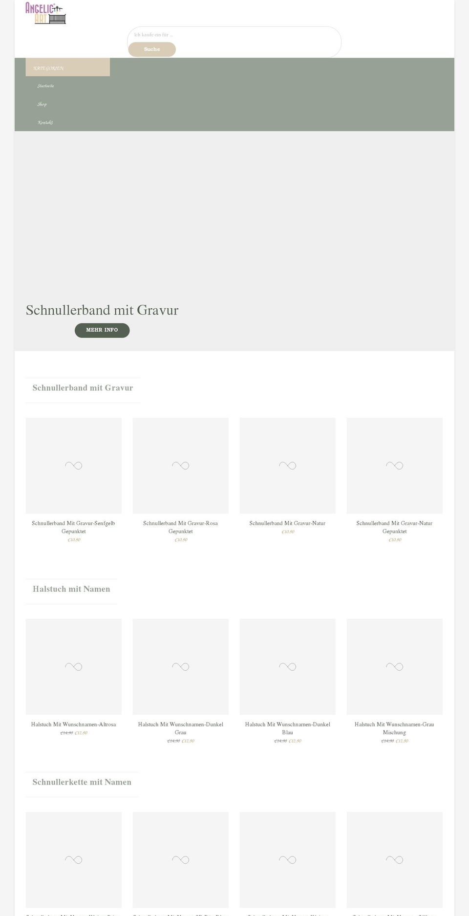angelicart.de shopify website screenshot