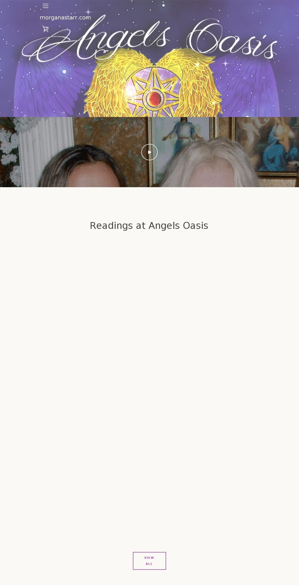 angels-oasis.com — Shopify storefront screenshot