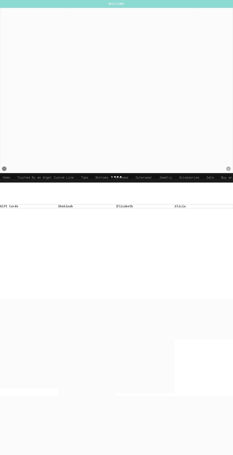 angelsheavenly7.com shopify website screenshot