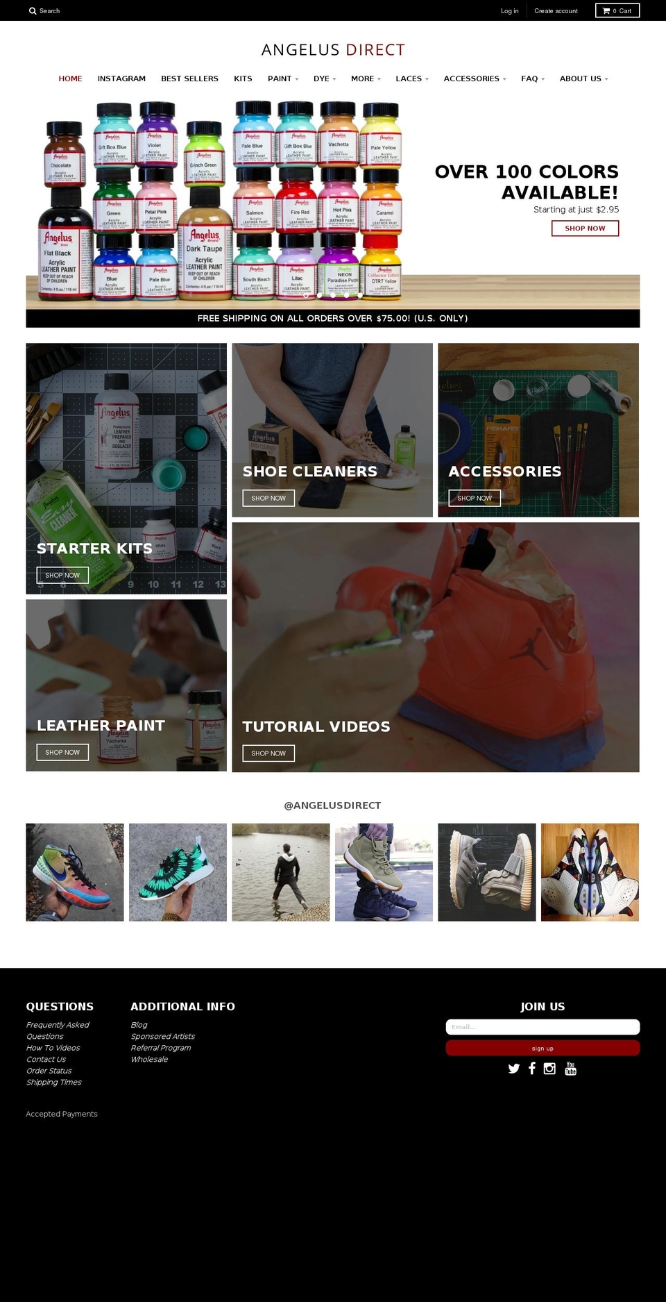 Jan 11 \/\/ Social Icons \/\/ SEED \/\/ Dist... Shopify theme site example angelusdirectinternational.com