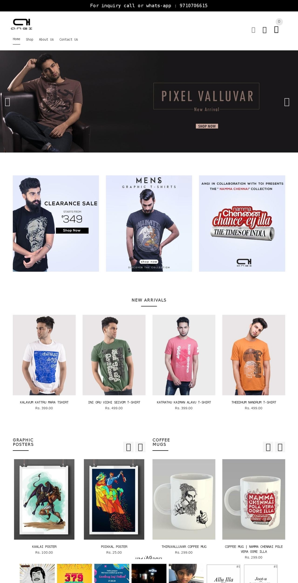 install-me-yourstore-v2-1-9 Shopify theme site example angi.in