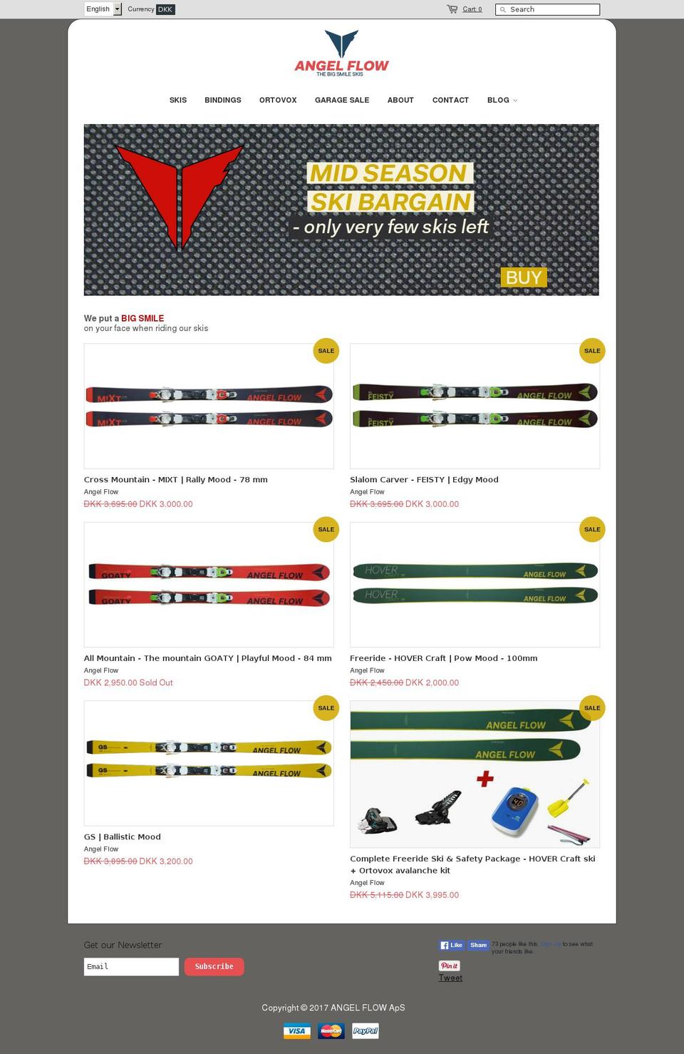 angle-flow.com shopify website screenshot