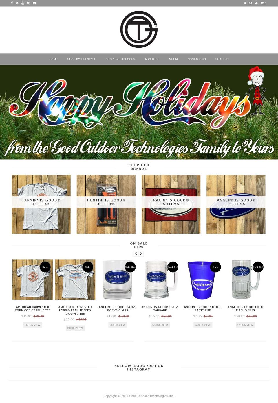 anglingisgood.com shopify website screenshot