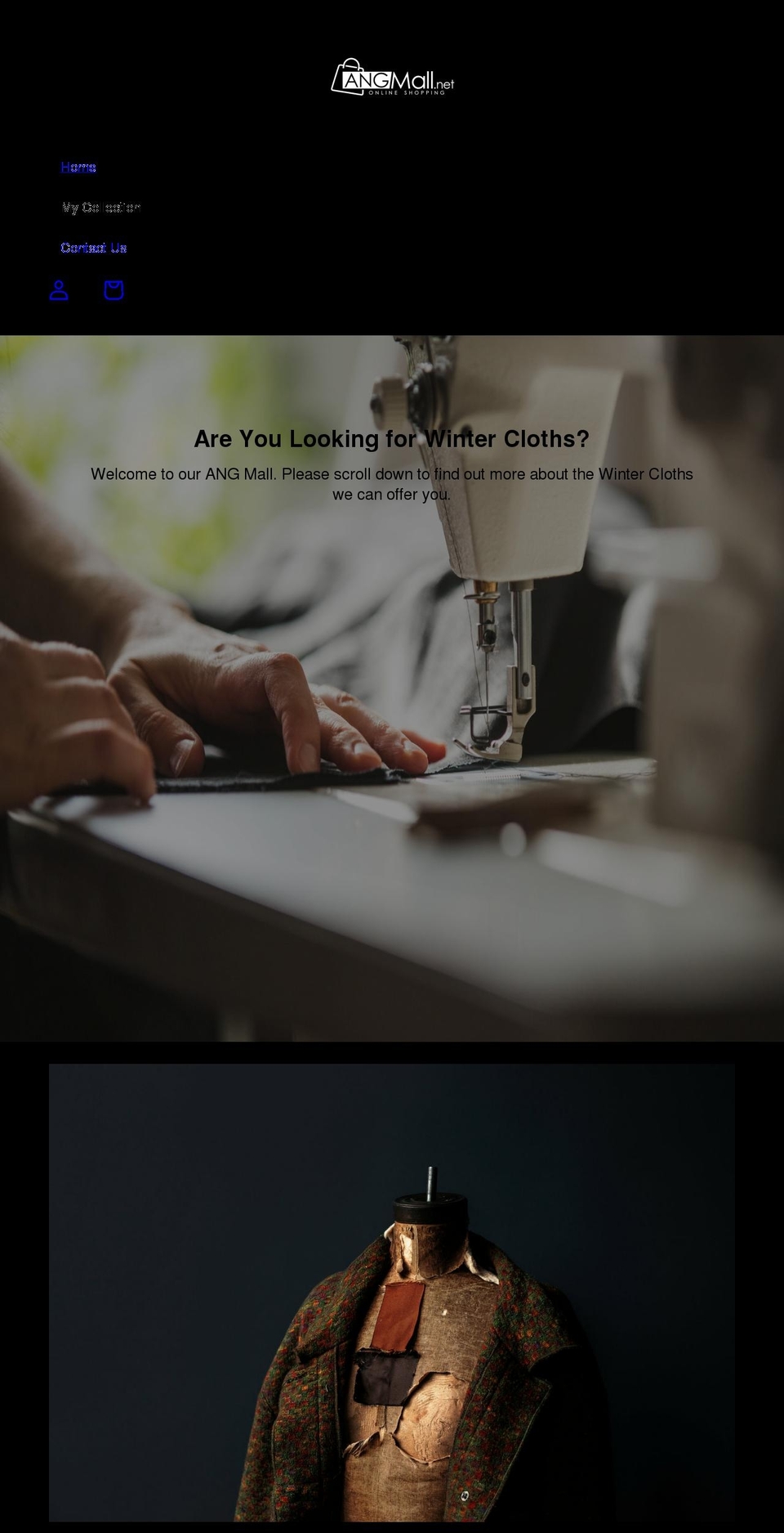 angmall.net shopify website screenshot