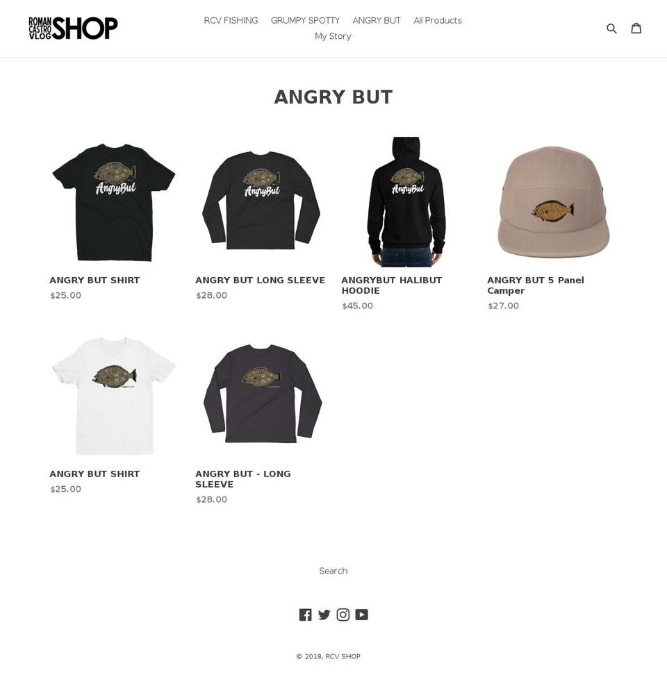 angrybut.com — Shopify storefront screenshot