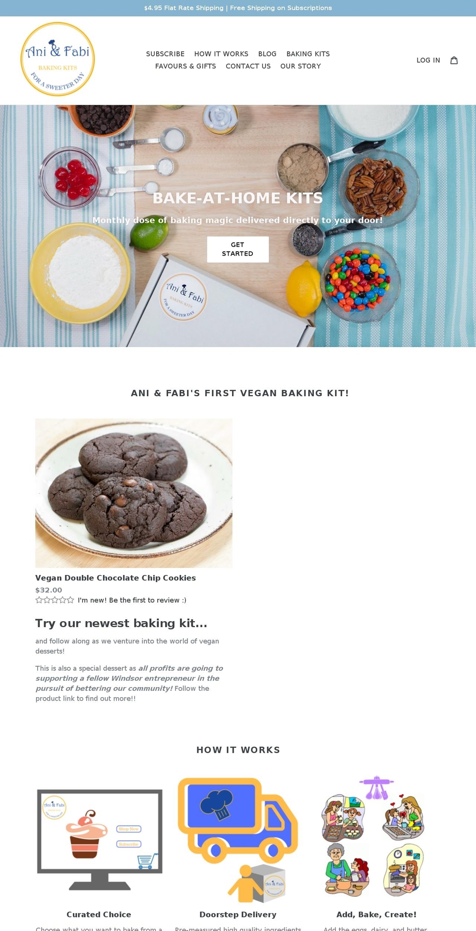 aniandfabi.myshopify.com shopify website screenshot