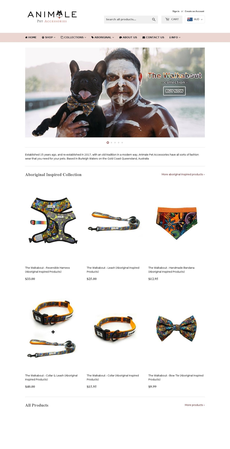 animalepet.com shopify website screenshot