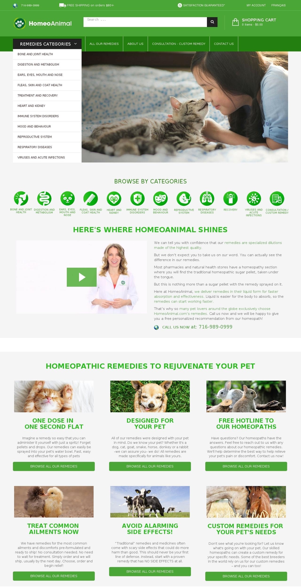 animalhomeopathy.org shopify website screenshot