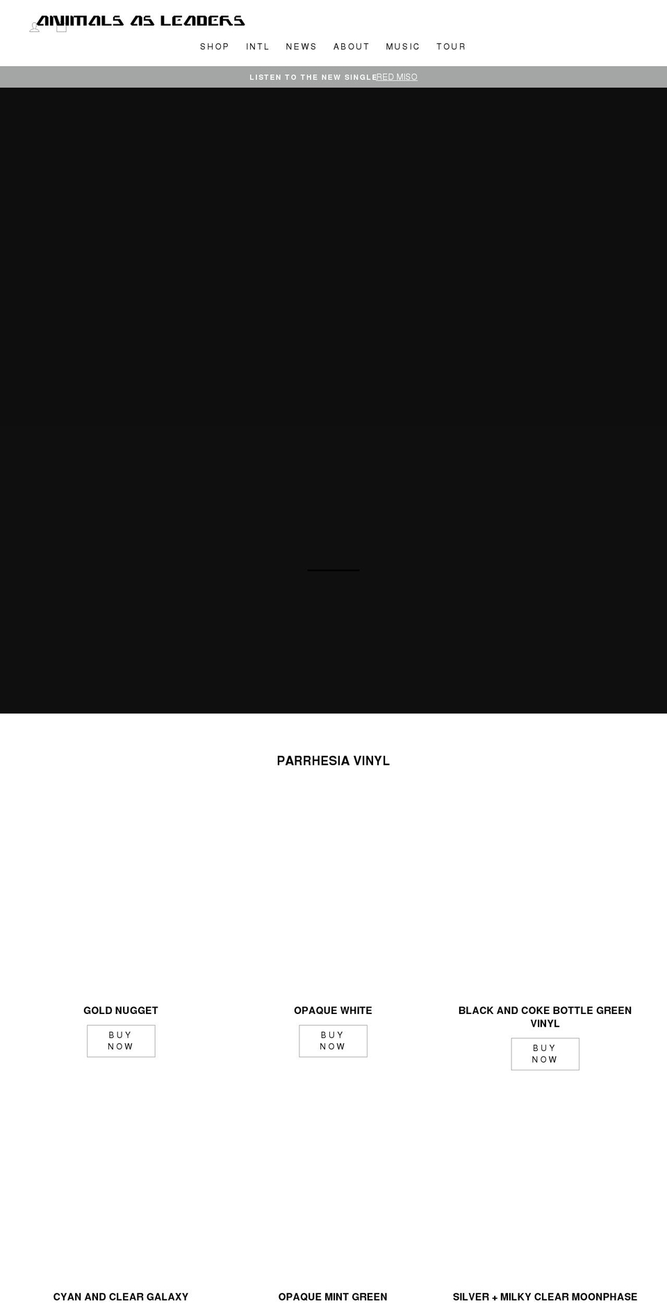 animalsasleaders.org shopify website screenshot